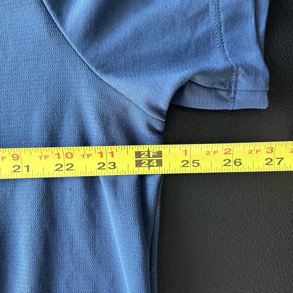 The North Face Men's Polo Shirt 2XL Blue FlashDry Performance Golf Hiking - Picture 5 of 8